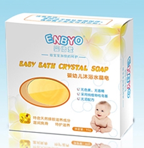 婴幼儿沐浴水晶皂