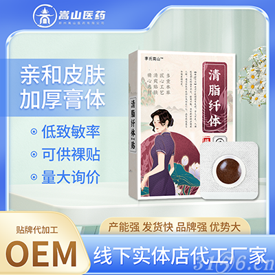 李氏嵩山脂纤清体保健贴招商